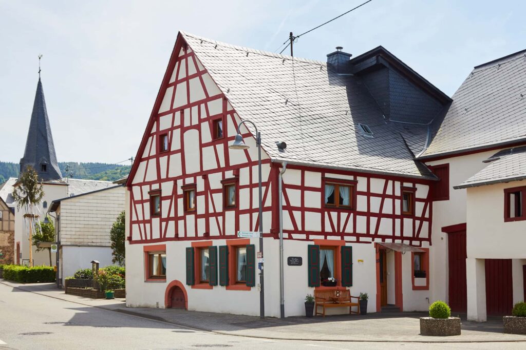 Das denkmalgeschützte Fachwerkhaus mit Charme von außen